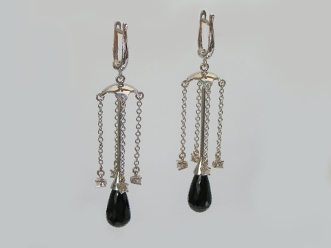 Black Onyx Earrings