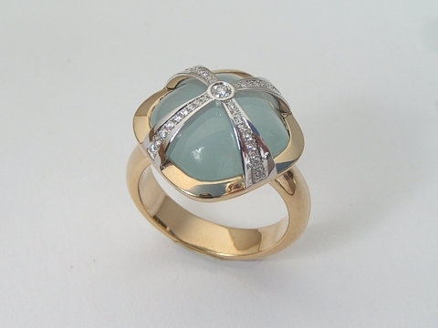 Aquamarine Ring