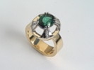 Green Tourmaline Ring