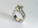 Green Beryl Ring