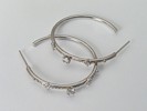 Hoop Diamond Earrings
